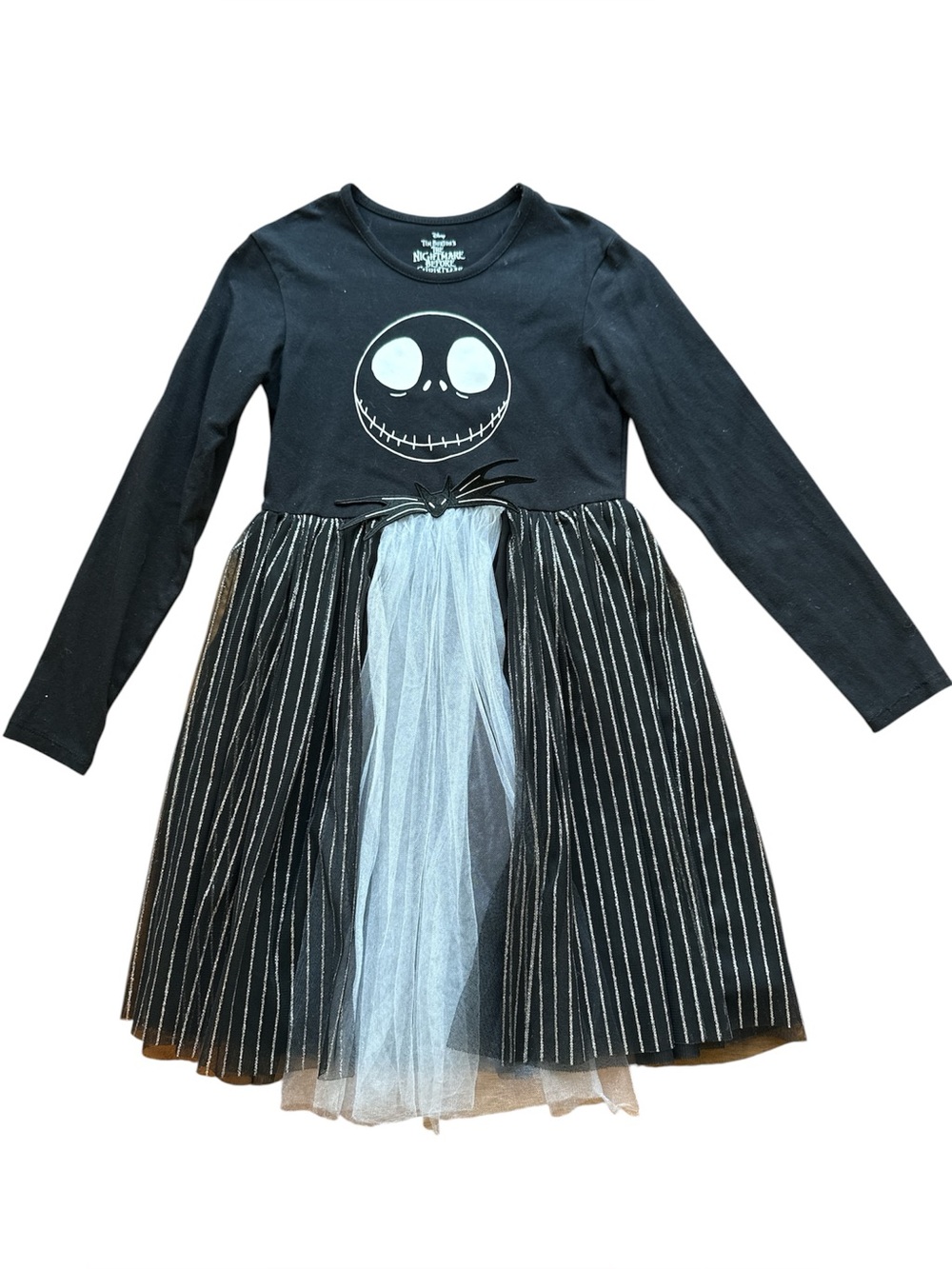 Tim Burton’s Nightmare Before Christmas Dress Glow in the Dark M(7/8)